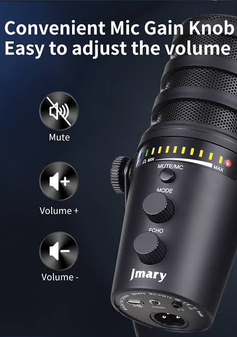 Jmary USB Condenser Microphone MC-PW12 - Image 6