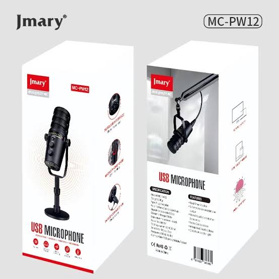 Jmary USB Condenser Microphone MC-PW12 - Image 8