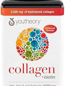 youtheory Collagen Advanced Formula 1, 2 and 3, 1 Pack (390 Tablets)