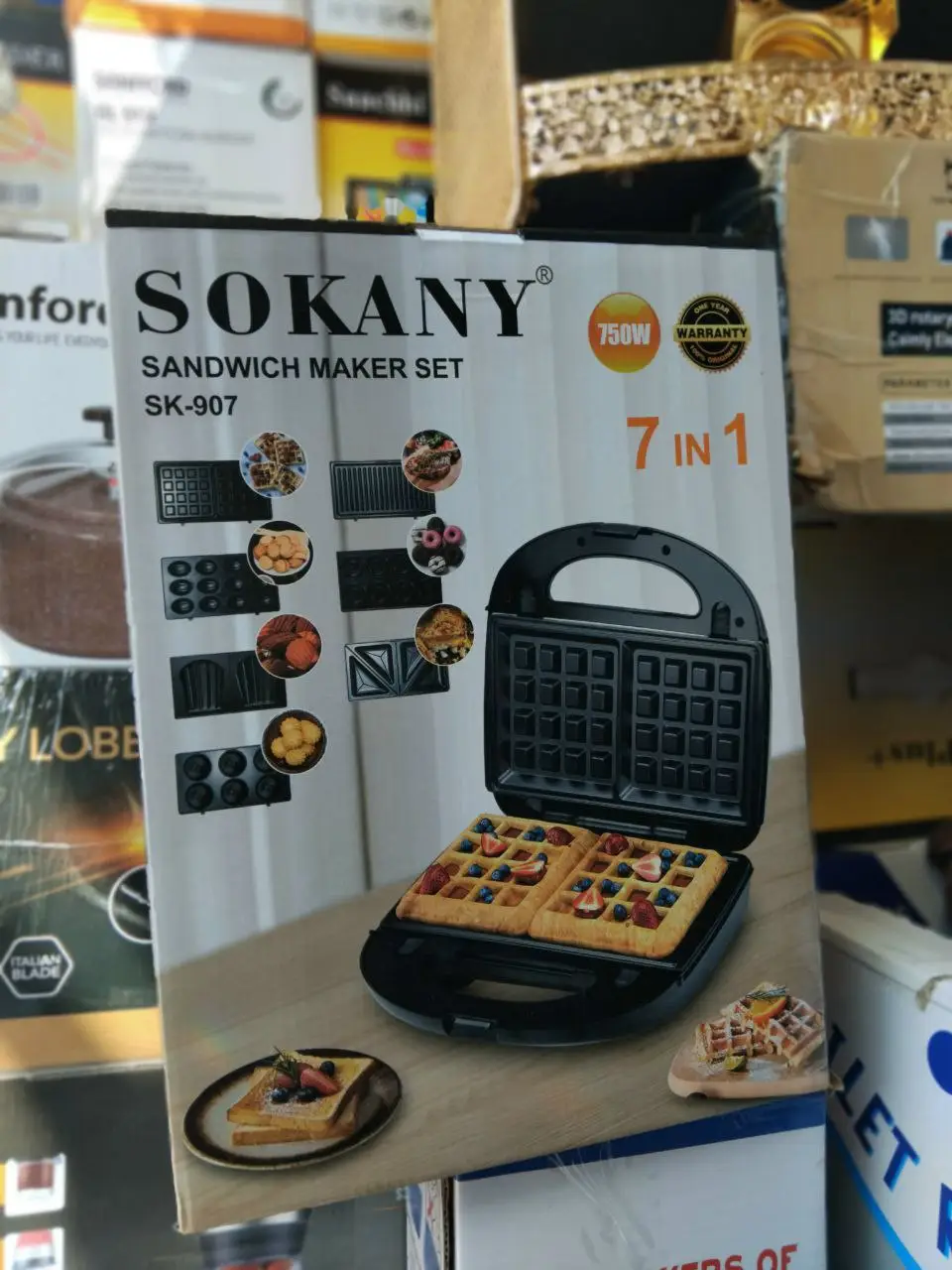 Sokany 7 in 1 Sandwich Maker